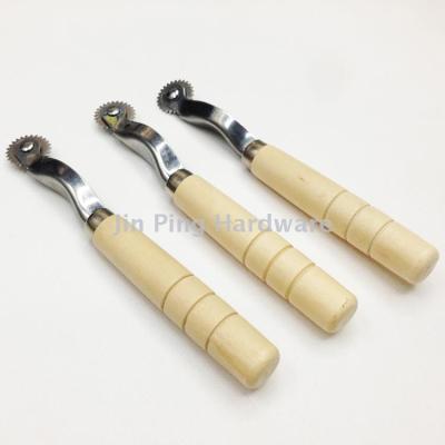 Manufacturer direct selling stainless steel nonwoven hand-made wooden handle marking tool