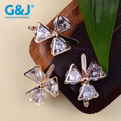 Triangulation spline diamond imitation alloy leather case with diamond imitation alloy leather