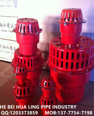 The Factory export pump bottom valve red steel halter can be sprayed