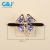 Triangular combination of four - spliced and metallic-type flowers kite c-clasp accessories