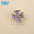 Triangular combination of four - spliced and metallic-type flowers kite c-clasp accessories