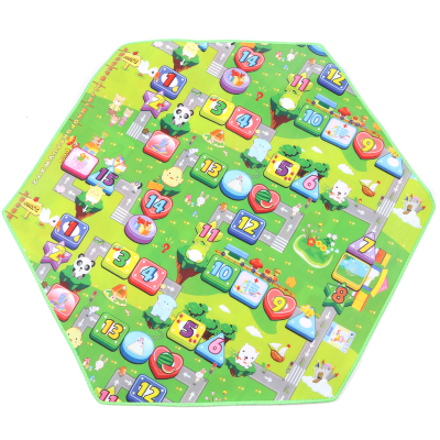 Kita carpet crawl mat mat outdoor hexagonal tent mat moisture proof mat beach mat baby mat