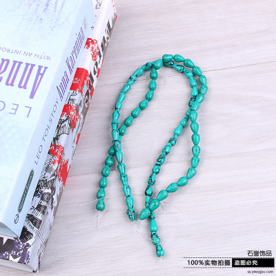 Turquoise beads bracelet necklace beads beads DIY handicraft accessories