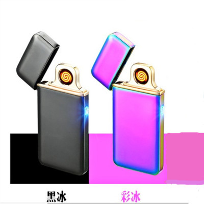 F6 super thin can change silk touch sensor cigarette maker personalized creative AD customized USB charging lighter