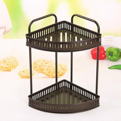 Space aluminum fan-shaped bathroom rack, bathroom, bathroom, bathroom, bathroom, bathroom, 2 floors