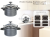 Anycook alloy French explosion proof pressure cooker, pressure cooker, frying pan