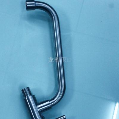 Foreign trade export to Africa Middle East 304 stainless steel right Angle drawing single cold water tap