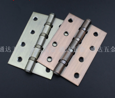 Iron hinge electroplating red antique bronze