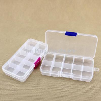 Manufacturer's direct sale small 10 g can split clear plastic to organize boxes of boxes of boxes
