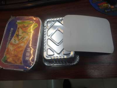 Disposable Aluminum Foil Fast Food Box