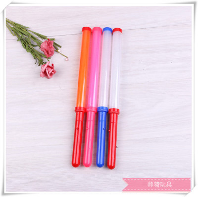 Led glow stick for concert. Electronic glow stick for packaging atmosphere
