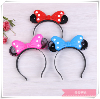 Bow tie boutique hair hoop children led boutique jewelry jewelry store lighting hoop