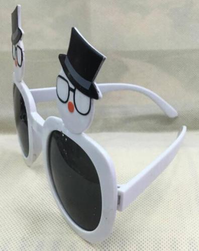 6 Factory Direct Sales Christmas Hat with Glasses Al1716 Fashion Ball Fun Glasses