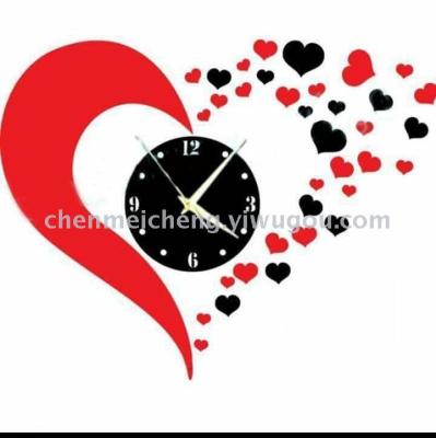 Creative indoor fashion creative stereoscopic watchmaking wall clock