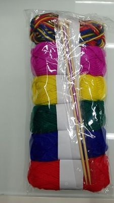 DIY woollen yarn teaching package
