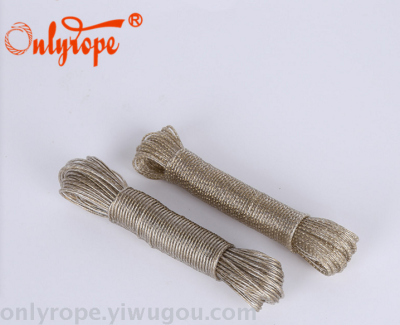 PVC wire clothesline rope rope