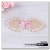 Korean Style Bow Flower with Diamond Cropped Hair Fastener Lace Pearl Hook and Loop Fasteners