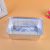 Manufacturers direct selling aluminum foil container lunch box aluminum foil bowl 260*190*75mm