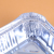 Manufacturers direct selling aluminum foil container dining box aluminum foil bowl 227*178*47mm