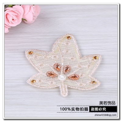 Manufacturers direct adult headdress Korean version of fashion Velcro -sticky hair post hair accessories