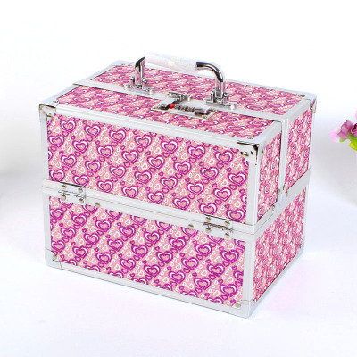 Customized Aluminum Alloy Makeup Box Storage Bag Portable Tattoo Toolbox Factory Direct Sales