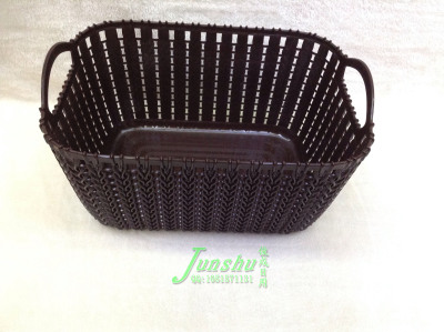 Woven basket PP material receiving basket used to collect baskets of European inductive baskets