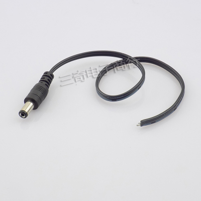 DC Power Cable DC Male Adaptor Power Supply Plug 2.1x5.5mm Jack Cable for CCTV Camera Security System