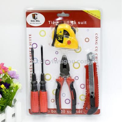 TM3 meter standard pliers 5 - piece exquisite blister tool set foreign trade export hot metal tool portfolio