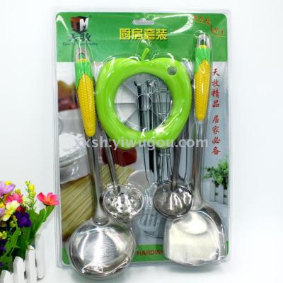 Tm Corn Shovel Apple Cutting 5-Piece Set Kitchen Practical Pengcheng Tool Set