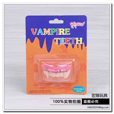 Factory direct prop vampire dentures zombie teeth ghost teeth fangs denture braces