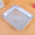 Factory direct selling aluminum foil container aluminum foil foil plate 325*265*50mm