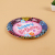 The factory sells the new birthday party dinner plate paper plate outdoor disposable plate.