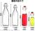 250-1000ml Wine Bottle Beverage Glass Bottle Oil Bottle Fermentation Bottle Enzyme Bottle