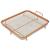 Anycook imitation copper-colored chips plate, chicken wings frying pan, non-stick pan copper crisper