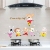 sticker home kitchen tile wall plaster kitchen waterproof wallpaper.