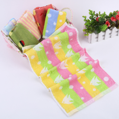The manufacturer sells pure cotton and thickened children towel towel washcloth.
