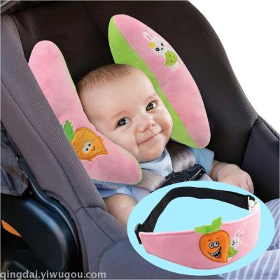 Car safety seat type pillow baby pillow + eye cover two pieces