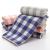 Japanese double - double gauze checked towel towel towel matching box unit labor insurance Nordic wind