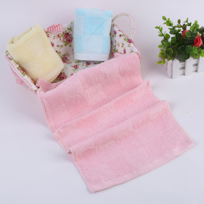 Manufacturer direct sales of mordale facial towel soft suction jacquard bamboo fiber towel.