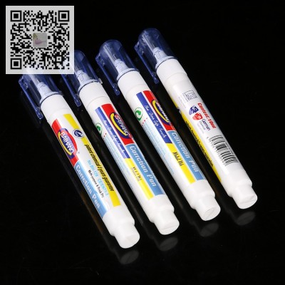 BH-129 white non-mark fast dry green non-toxic 10ML correction liquid pen