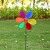 Single layer ladybug sunflower windmill decoration windmill photography props outdoor toys