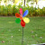 Single layer ladybug sunflower windmill decoration windmill photography props outdoor toys