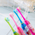 Electric children 's toothbrush cartoon sound wave