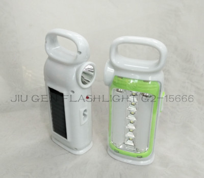 Long root flashlight jq-900 multi-function emergency hand lantern