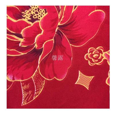 The new Chinese style flowers series cute children's bedclothes three pieces of four-piece set