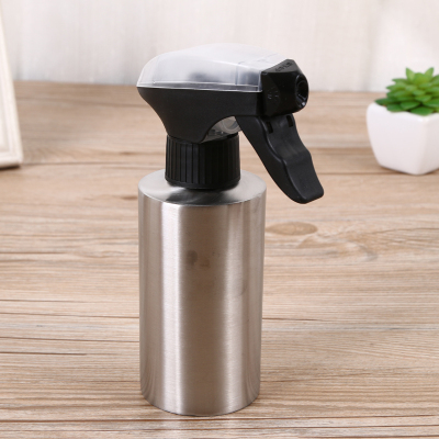 304 Stainless Steel Sprayer Cylindrical Small Sprinkling Can Alcohol Pot Hairdressing Sprinkling Can Watering Flowers