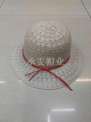 Chengwen sun hat summer sun hat sunblock big straw hat folding leisure beach hat