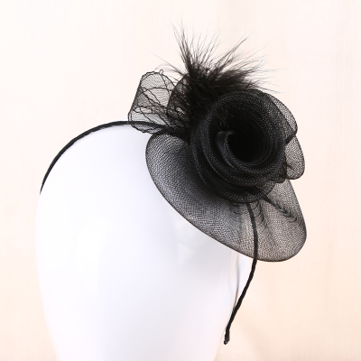 Zhu Yunlong Hat Industry New Banquet Veil Headdress Hair Accessories Hair Clip Hairpin