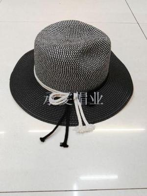 New style big eaves straw hat outdoor fashion sunshade spring and summer day travel hat men's New beach hat woman