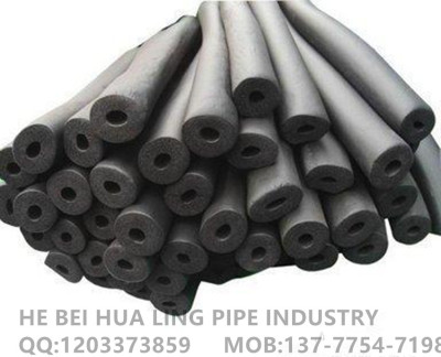 Hebei hualing moisture - proof, flame retardant rubber and plastic pipe insulation rubber and plastic pipe color rubber and plastic pipe